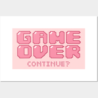 Game over, continue? Posters and Art